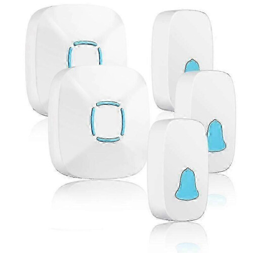 Durable A507 Three-For-Two Remote Control Waterproof Compatible with Smart Wireless Digital Doorbell 1