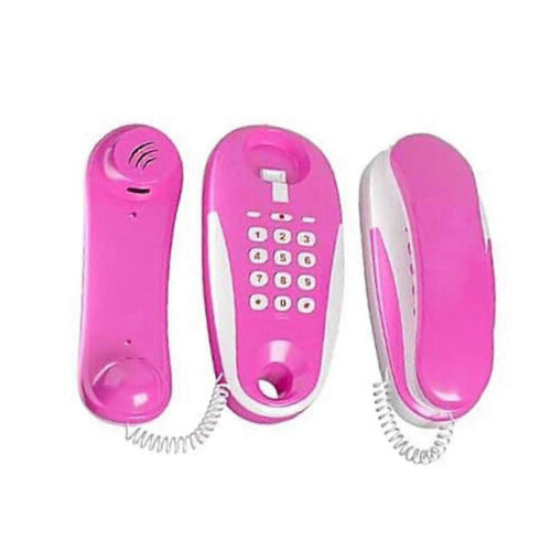 Sturdy Realistic Call Simulation Wired Intercom Phone, Children's Playhouse Toy-Good 1