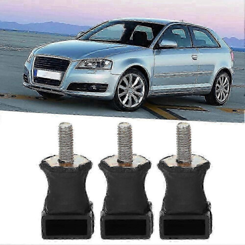 Reliable Compatible with Beetle Air Pump Bracket Bushing Mount Kit Cabrio EuroVan, 3PCS, Durable Bushing Fixed Bracket Kit 2