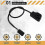 HXJS-4805D Model Electrical Pedal Accelerator 0-5V Output 12-96V Input Accelerator Control Box Acceler 4