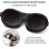 Efficient Ultra Flexible & Comfortable 100% Natural Silk Eye Blinder with Light-Blackout Design 3