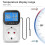 Digital Temperature Controller Socket Outlet Thermostat with Time Sensor Probe Heating Cooling Swit-Good 5