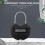 Compatible with Smart Time Lock LCD Display - Time Lock USB Rechargeable Temporary Timer Padlock - Travel Electronic 2