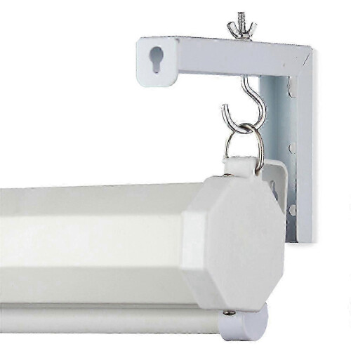Reliable Projector Curtain Hanger Projector Screen L-Bracket 2PCS 1