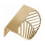 4 Pcs Durable Leaf Shape Cabinet Pulls Gold Brass Kitchen Furniture Handles Copper Door Drawer Pulls 4