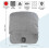Reliable with Vibration Massage Function, Fast Super Flexible Flaw Wool Heating Footer(36*30cm)) 3