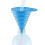 Reliable Silicone Collapsible Funnel, Silicone Foldable Funnel Liquid Transfer 4