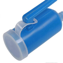 2000ml Men Urinal Bottle Large Capacity Spill Proof Urine Bottle for Bedridden Patients Blue