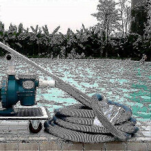Manual Swimming Pool Vacuum Head with Transparent Design for Easy Cleaning and Maintenance of Pool Floor