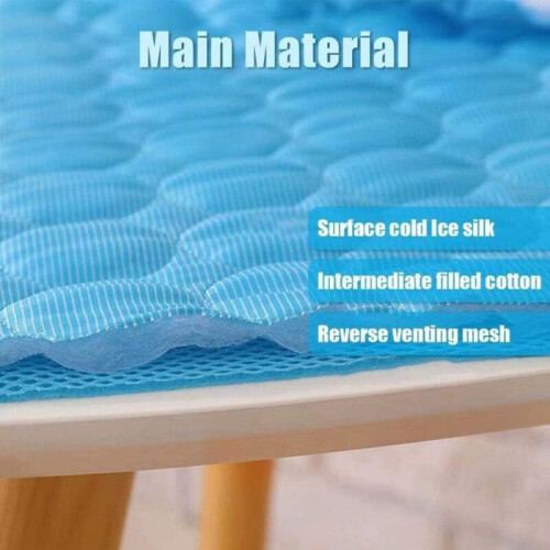 Πλενόμενο χαλάκι ψύξης για σκύλους, Ice Silk Pet Pad για καθίσματα αυτοκινήτο 1