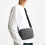 Ανδρική τσάντα ώμου crossbody από δέρμα PU, μικρή τετράγωνη τσάντα ώμου για 5
