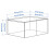 IKEA LASTARE Height Extension Unit 80x62x36 cm 3