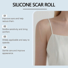 Silicone Scar Roll,4cm X 150cm Medical-grade Scar Treatment Patch, Waterproof Ultra Absorbent, Easy Cutting for Scars, Improves Appearance Reduce