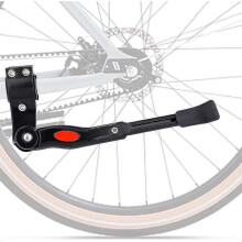 Bicycle Kickstands, Adjustable Kickstand Aluminum Alloy Mtb Bike Stand With