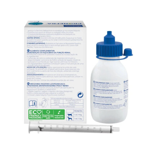 Virbac Pronefra Kidney Function Oral Suspension Support for Dogs and Cats 60ml Bottle 2