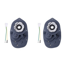 2X Elektrische Kinderauto FY-750 RS775 24V 25000RPM Hoge Snelheid Tandwielkast, Elektrische Kinderauto Reductie Tandwielkast