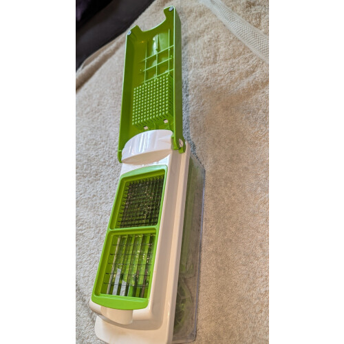 Manual Vegetable Chopper Onion Dicer Slicer Potato Shredder Kitchen Gadget 2