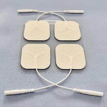(4PCS) Tens Electrode Pads Replacement Massager Pads Physiotherapy Body