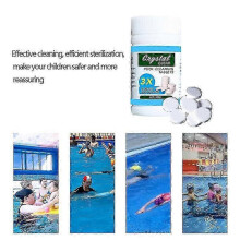 200-Piece Pool Cleaning Tablets for Safe and Long-Lasting Swimming Pool Maintenance with Chlorine Free Formula for Water Treatment