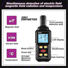 9 Pcs Equipment Kit with EMF Meter Voice Recorders Flashlight for Paranormal Investigation and Ghost Hunting 2ytrd