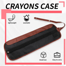 48 Canvas Colored Pencil Wrap / Roll Pencil Case / Colored Pencil Case / Bags / Pouches for School Office Art