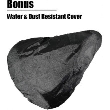 (blue) Silicone Bicycle Seat Cover (1828cm) - Premium Bicycle Seat Cushion, Bicycle Seat Cushion, Bicycle Seat Cover With Waterproof Dust Cover