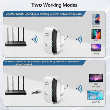 Najnowszy model z 2026 r.: najszybszy wzmacniacz sygnału Wi-Fi, wzmacniacz sygnału Wi-Fi, zasięg do 5000 stóp kwadratowych i 50 u