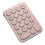 Wireless Number Pad Bluetooth Numeric Keypad Round Keycaps Numpad 22 Keys Rechargeable Number Keyboard(pink) 1