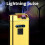 (Gold) Metal Machine With High Power Compact And Convenient Ignition Usb Charging Power Display Led Lighting Windproof Lighter 1