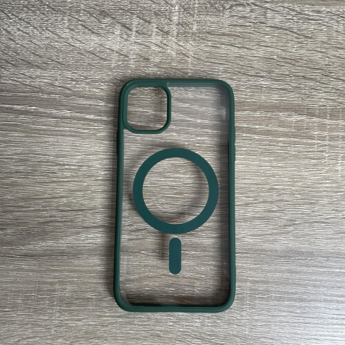 Hensinple Étui magnétique pour iPhone 11, Vert