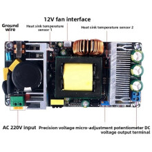 350W 220V to 24V 15A Switching Power Supply Industrial Grade Converter for Test and Measurement Equipment Tool No Fan