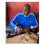 Frank Bruno Signed Boxing Photo: Fighting Tyson. Deluxe Frame 2