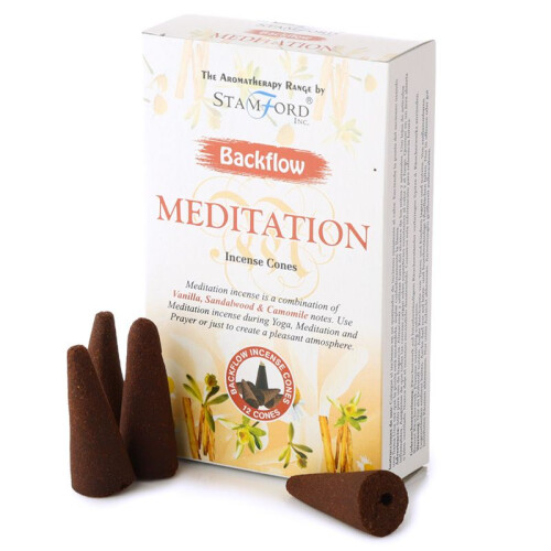 (Meditation) Stamford Aromatherapy Backflow Incense Cones