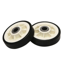 2pcs Dryer Drum Support Roller Shaft Set Replaces 303373 12051541