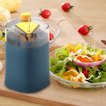 Dávkovač špáradiel, vysúvací automatický držiak na špáradlá, úložný box na špáradlá (modrý)