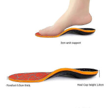 (47-48) NEW Orthoflexx Insole High Arch Foot Support Flat Feet Plantar Fasciitis Inner Soles