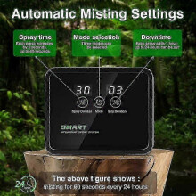 (accessories) Automated Electronic Sprinkler System Kit For Intelligent Terrarium Humidification And Mist Timing