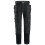 snickers Snickers Work Trousers Mens Regular Fit Black Stretch Multi Pockets 38W 32L 1