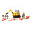 CAT Caterpillar Workforce Excavator Action Set 1