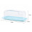 Bread & Cake Box Bin 36cm Acrylic Lid Plastic Base Clear Green Storage Keeper 6