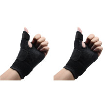 2 Attelle de Pouce Réglable pour Tendon et Poignet pour Homme et Femme, pour L'Arthrite Du Canal Carpien et la Ténosynovite A