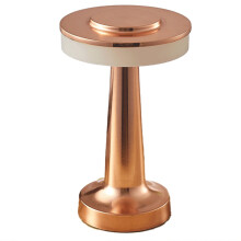 Touch LED Rechargeable Table Lamp Dining Table Bar Table Lamp Outdoor Small Night Lamp Decorative Table Lamp,Bronze