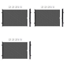3X Barrière Rétractable pour Animaux Compagnie, Porte Moustiquaire et Barrière D'Escalier pour Chiens et Chats, Barrière Portable pour Chiens avec