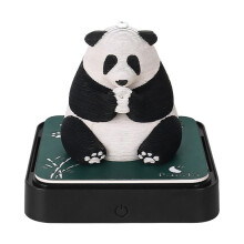 CalendáRio de Arte 3D 2024, CalendáRio Criativo de PeçAs de Tempo Panda Bloco de Notas Rasgar Papel Esculpido DIY Nota Adesiva