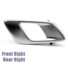 Right-Side Silver Grey Interior Door Handle for Ford Ranger