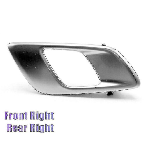 Right-Side Silver Grey Interior Door Handle for Ford Ranger