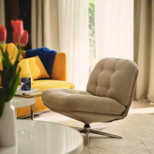 IKEA DYVLINGE Swivel Easy Chair 63x78x67 cm