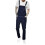 (XL, Blue) Men's Denim Jumpsuit Bib Overalls 1