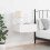 VidaXL vidaXL Bedside Table White 44 x 32.5 x 40 cm Solid pine wood 5