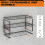 3-Tier Power Tool Organizer Storage Rack, 150lbs Load Heavy Duty Wall Mount 5